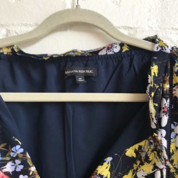 Banana Republic Floral Long Sleeve Dress - Picture 4 of 8